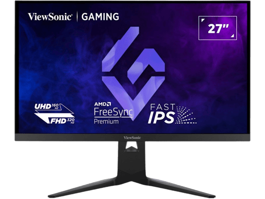 ViewSonic XG275D1-4K 27" 4K Gaming Monitor - IPS, 160Hz, 0.5ms, Speakers, HDMI